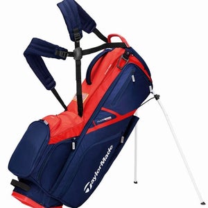 TaylorMade FlexTech Crossover USA 14-Way Stand Golf Bag Navy New #86499