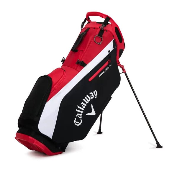 Used Callaway 14 WAY CART BAG RED/BLACK Golf Cart Bags Golf Cart Bags