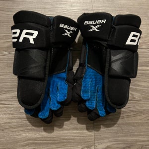 Used Bauer X Hockey Gloves 13”