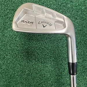 Callaway RAZR X Right Hand Single 6 Iron Project X 6.0 Stiff Steel Shaft MRH
