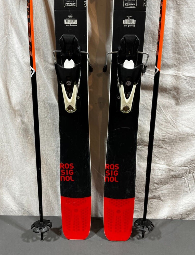 Rossignol Sin 7 172cm 128-98-118 r=16m Rocker Skis 120 Bindings