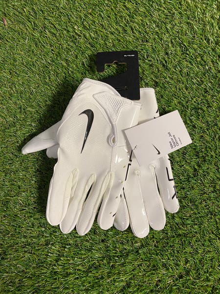SOLD* Nike Vapor Jet 7.0 Football Gloves DR5110-112 White Black