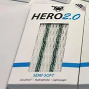 ECD Lacrosse HERO 2.0 Striker Mesh Piece- 2 Pieces Kelly Green