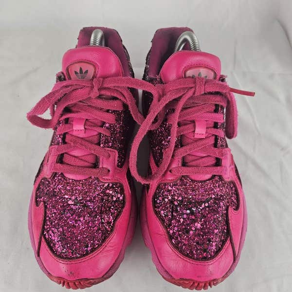 Adidas Originals Falcon Shock Pink Glitter Rose Women's Athletic Sneakers  Size 8 | SidelineSwap | Buy and Sell on SidelineSwap