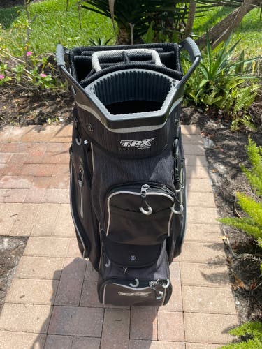 Powerbolt TPX 14 Way Golf Cart Bag With Shoulder strap