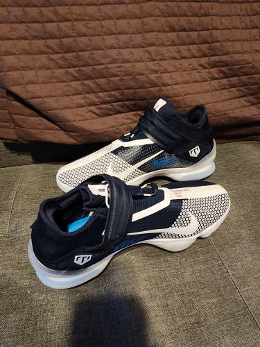 Nike Force Zoom Trout 7 Size 11.5 Metal Baseball Cleats (Blue)