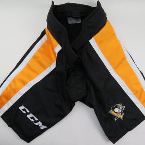CCM Pittsburgh Penguins NHL Pro Stock Hockey Player Girdle Pant Shell Medium 9K