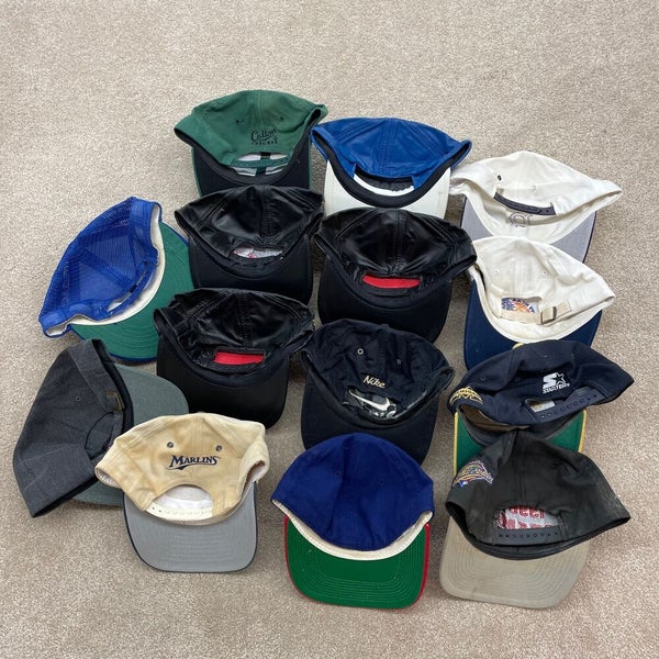 Hat Lot Baseball Cap 80s 90s Restore Group 21 MLB NFL NBA USA Vintage  Snapback