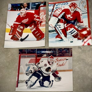 Mid 90's Goalie Photos - Set Of 3