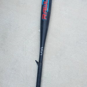 Used USA CERT  2020 Rawlings Alloy Rush Bat (-10) 17 oz 27"