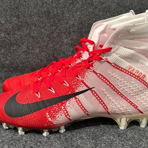 Men’s Nike Vapor Untouchable 3 Elite Flyknit Football Cleats Red AO3006-160  Size 11.5