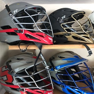 Lacrosse helmets lot of 4 cascade mens r