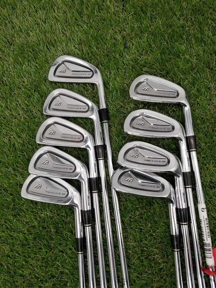 JAPANESE MIZUNO POWER BLADE S-30 TOUR SPIRIT IRON SET