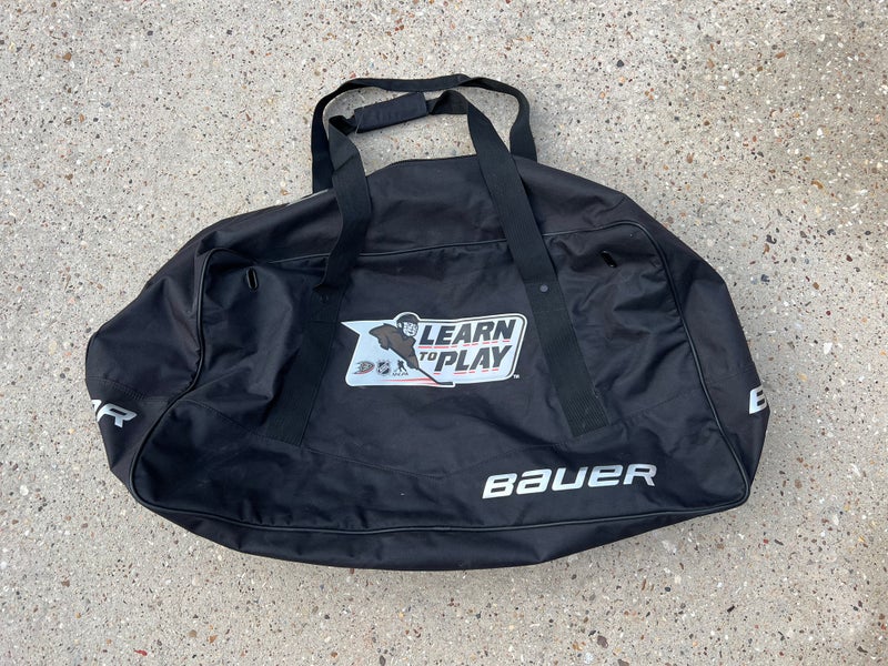 A1-2 Used Bauer Learn to Play Hockey Anaheim Ducks Duffle Bag OA3