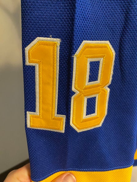 Slap Shot Hanson Brothers #18 Hockey Jersey