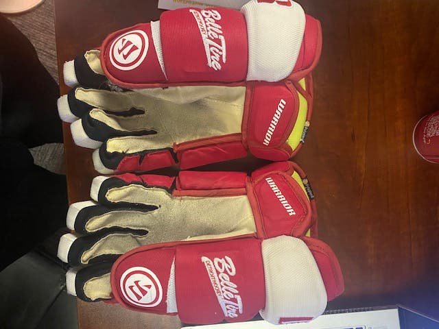 Used Warrior Alpha Pro Stock Gloves 13"