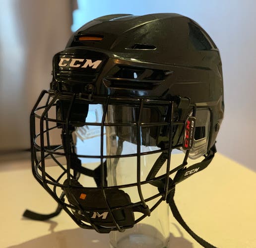 CCM Pro Stock Tacks 710 Helmet/Cage Combo