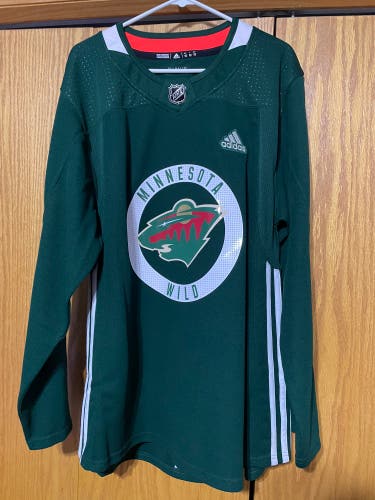 Pre owned Minnesota Wild jersey size 52