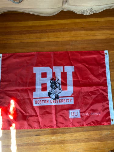 College Flags (Boston University And Belmont University)