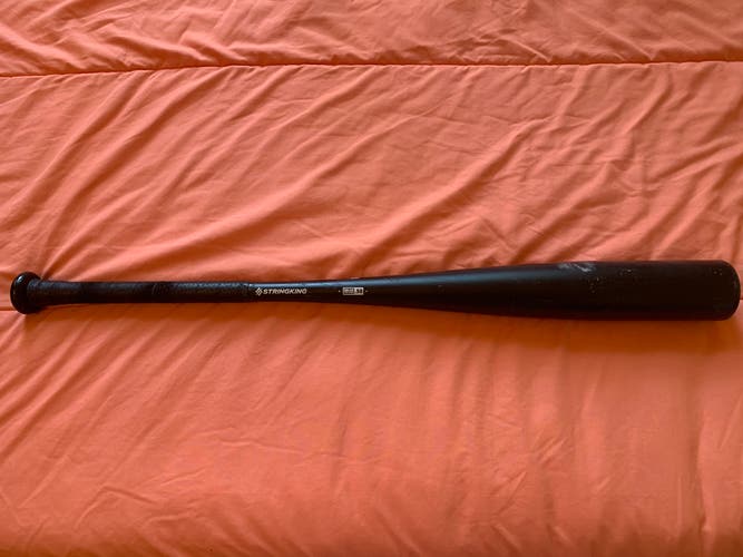 Used BBCOR Certified 2021 StringKing Alloy Metal Bat (-3) 28 oz 31"