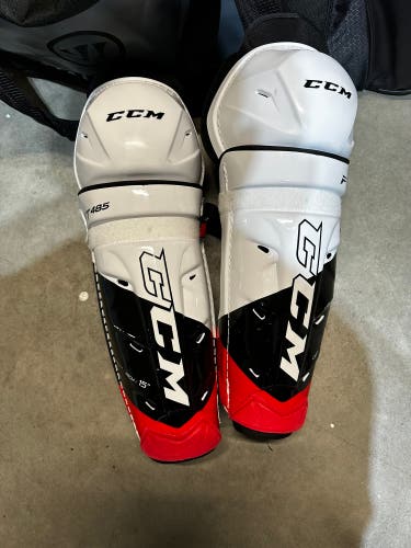 Used CCM Jetspeed FT485 Shin Pads