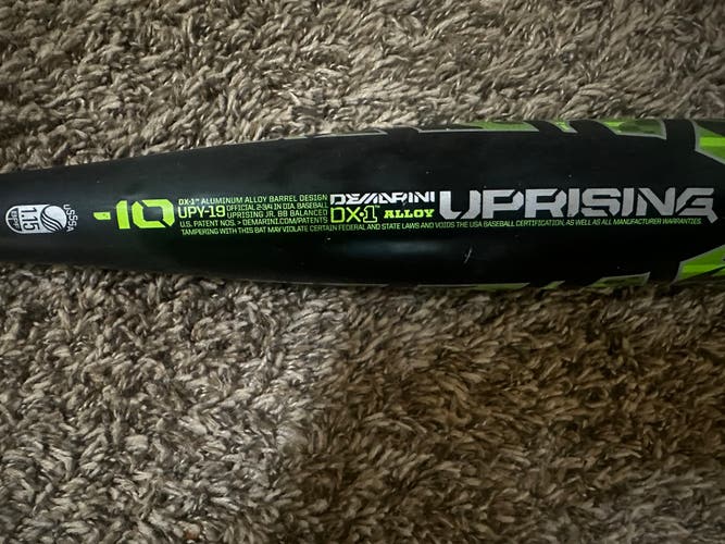 Used DeMarini (-10) 18 oz 28" Uprising Bat