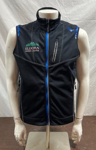 SWIX Eldora Nordic Center Black Cross Country Ski Vest Men's Small