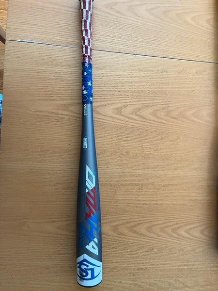 Used BBCOR Certified Louisville Slugger Alloy Omaha Bat (-3) 26 oz 29"