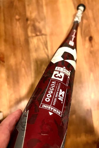 Used BBCOR Certified 2022 DeMarini Alloy Voodoo One Bat (-3) 29 oz 32"
