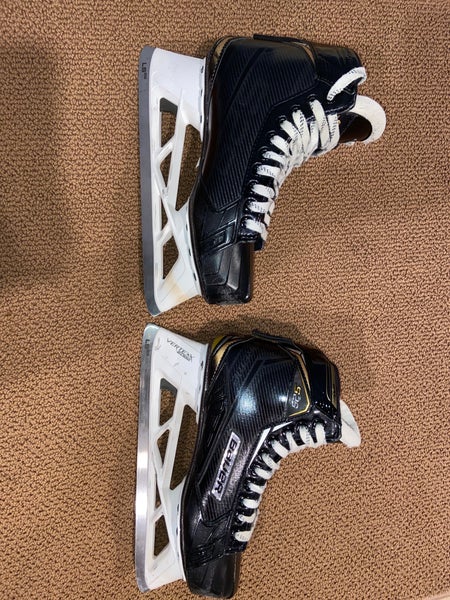 Used Bauer Regular Width Size 6.5 Supreme S29 Hockey Goalie Skates