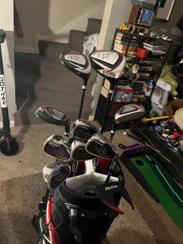 Men's Right Handed Uniflex 10 Pieces Clubs (Full Set)