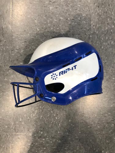 Used Rip It Batting Helmet with Cage (6 - 6 7/8)