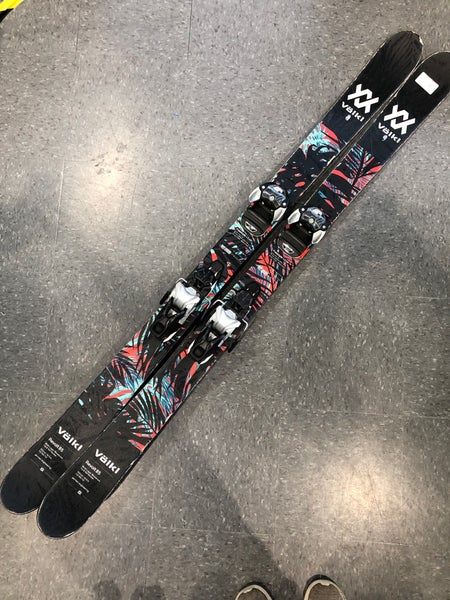 Used Volkl Revolt 85 (155 cm) Skis with Bindings