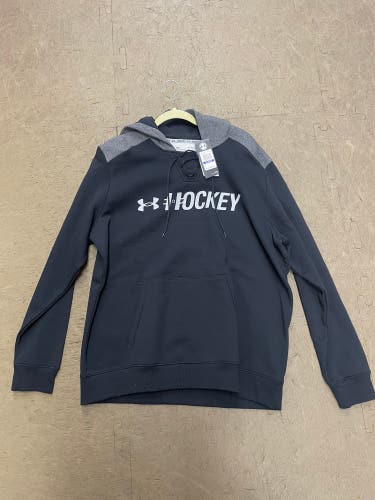 Black New XL Under Armour Hockey Sweatshirt