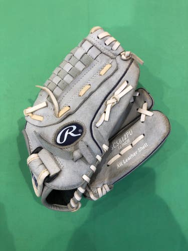 Used Rawlings Sure Catch Right-Hand Throw Infield Softball Glove (12")
