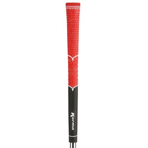 Karma Golf V-Cord Grips - Standard - RED