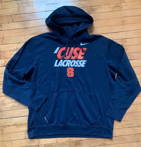 Nike Syracuse Lacrosse Hoodie Mens XL Extra Large