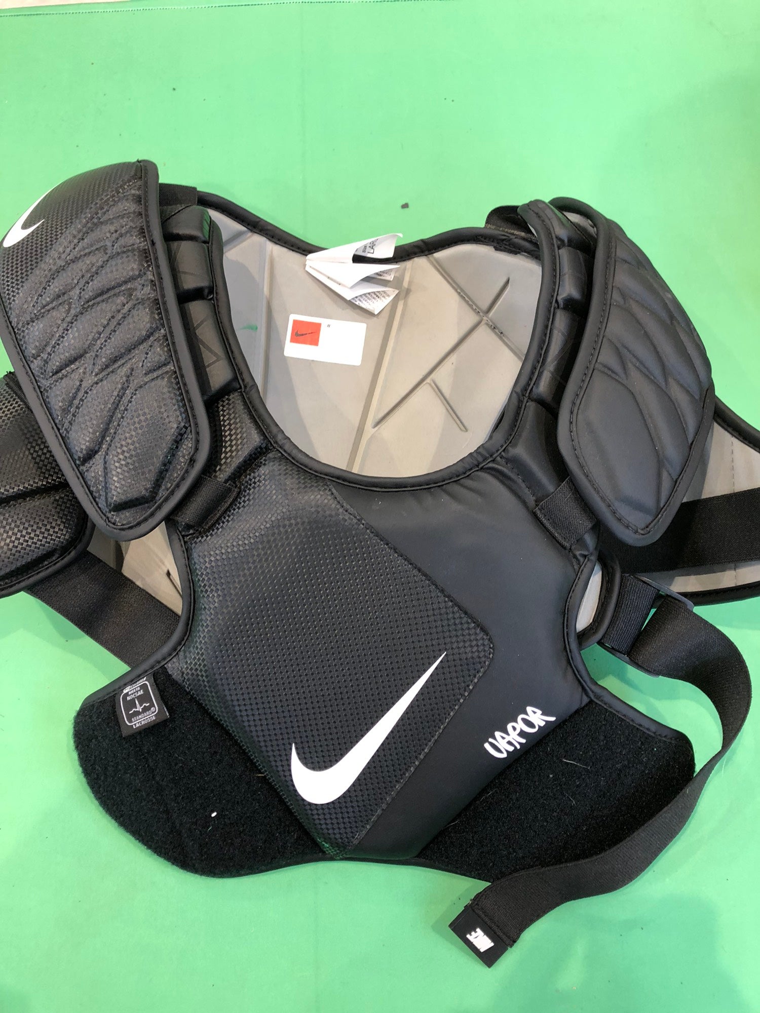 Nike Vapor Select Lacrosse Shoulder Pad Size Large