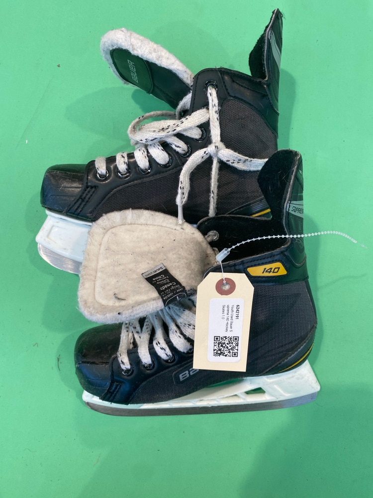 Youth Used Bauer Supreme 140 Hockey Skates 1.0