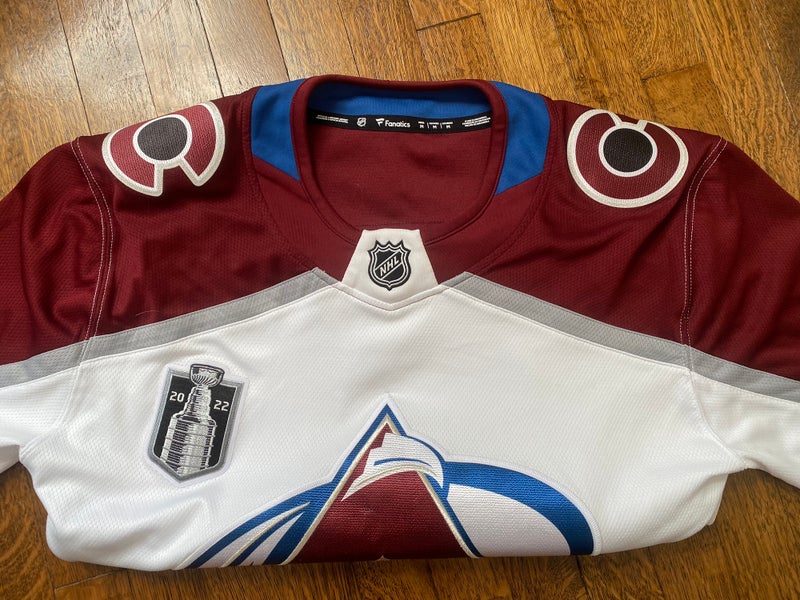 Colorado Avalanche 2022 Stanley Cup jersey
