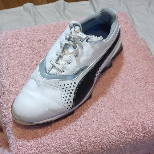 PUMA TITANTOUR GOLF SHOES MENS 10 1/2 M SPIKES CLEATS SNEAKERS