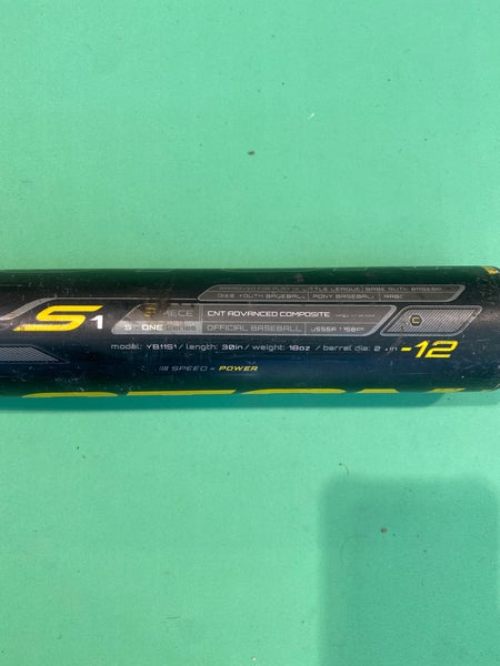 Used USSSA Certified Easton S1 Composite Bat -12 18OZ 30"