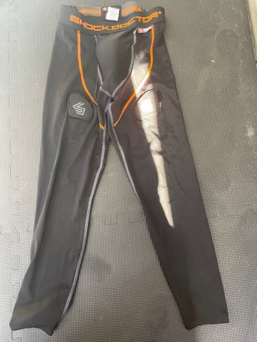 Black New Men's Shock Doctor Pants