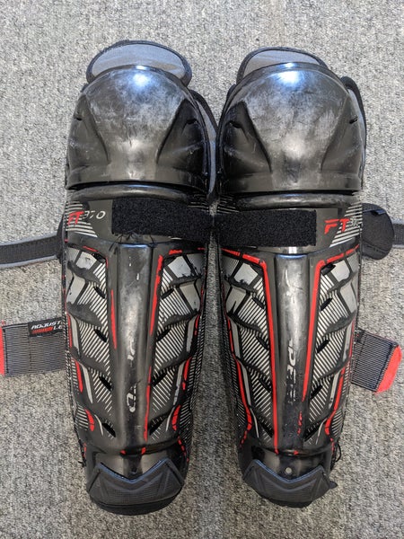 Used CCM JetSpeed FT370 Shin Pads 11"