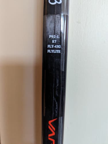 Bauer VAPOR Flylite Hockey Stick LEFTY P92 87 flex Senior D1 Pro Stock
