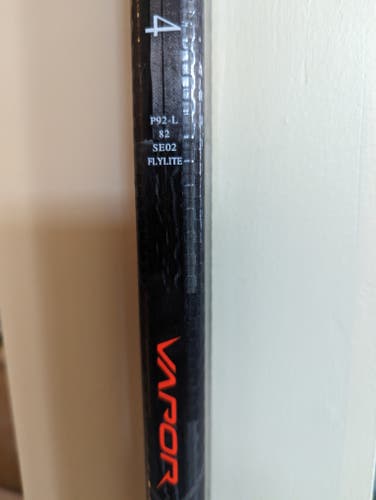 Bauer VAPOR Flylite Hockey Stick LEFTY P92 82 flex Senior D1 Pro Stock