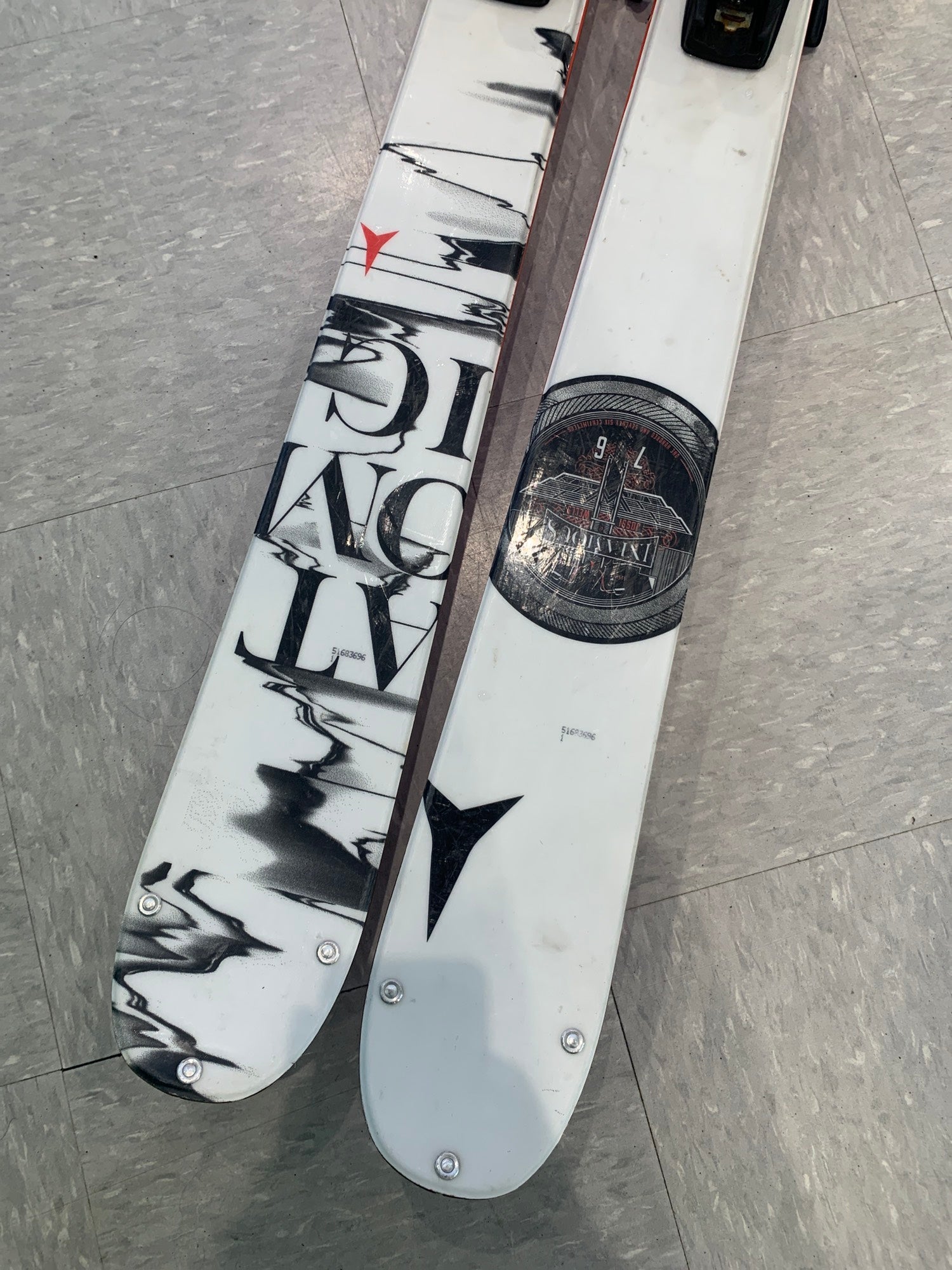 Used Atomic Infamous (176 cm) Skis with Bindings | SidelineSwap