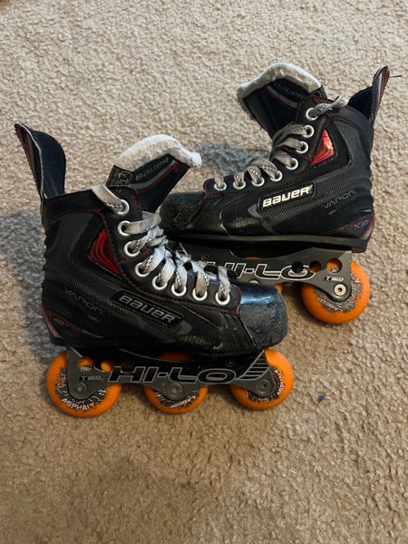 Used Bauer Regular Width Size 12 Inline Skates