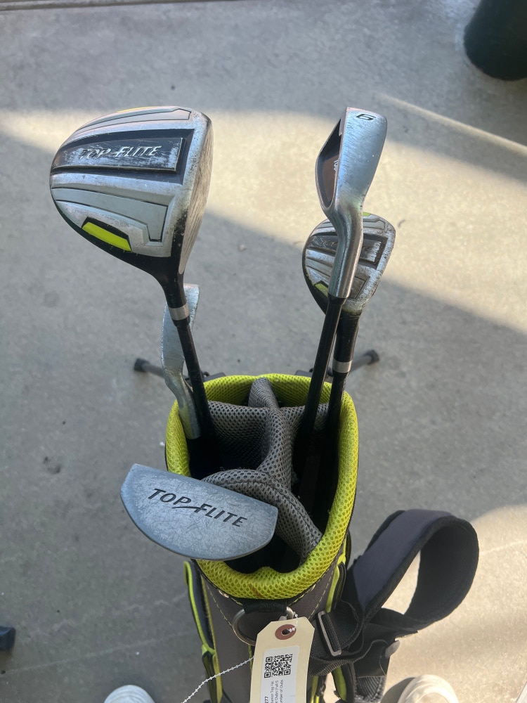 Used Junior Top Flite Right Clubs (Full Set) Number of Clubs