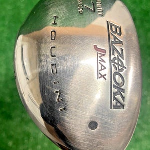 Tour Edge Bazooka JMAX Houdini #7 Utility Wood 21* RH 68g Senior Graphite +Cover